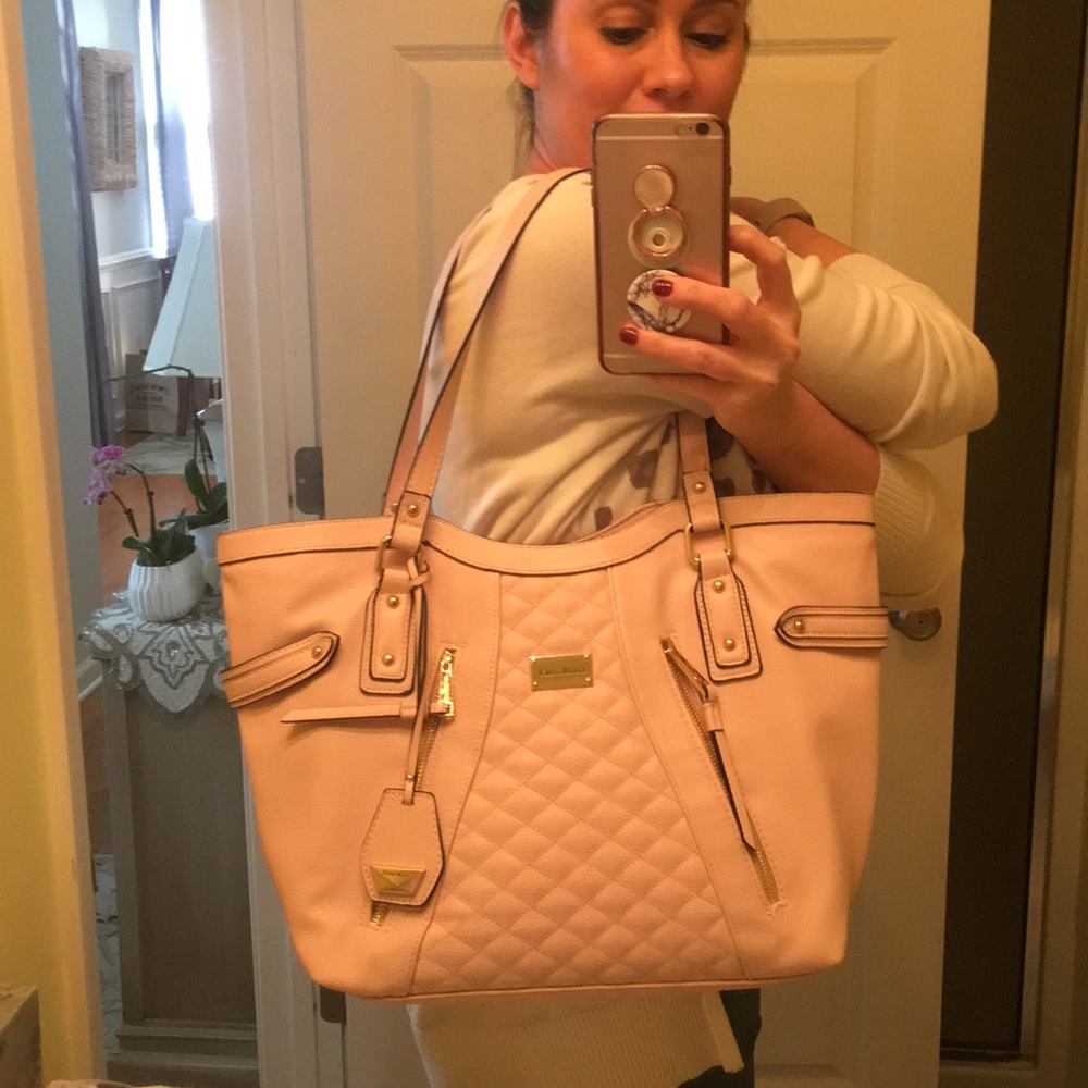 Ellen Tracey blush tote bag